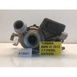 Turbina turbocompressore Bmw X1 E84 2.0D N47D20C 25820310  A10667