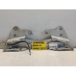 Cerniere cerniera cofano motore anteriore Bmw X1 E84 2009 2015  A10670