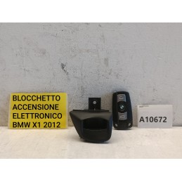 Blocchetto accensione avviamento chiave Bmw X1 E84 9194399-02  A10672