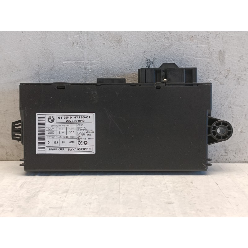 Centralina modulo elettronico CAS BMW serie 3 E90 E91 61359147196  A10679