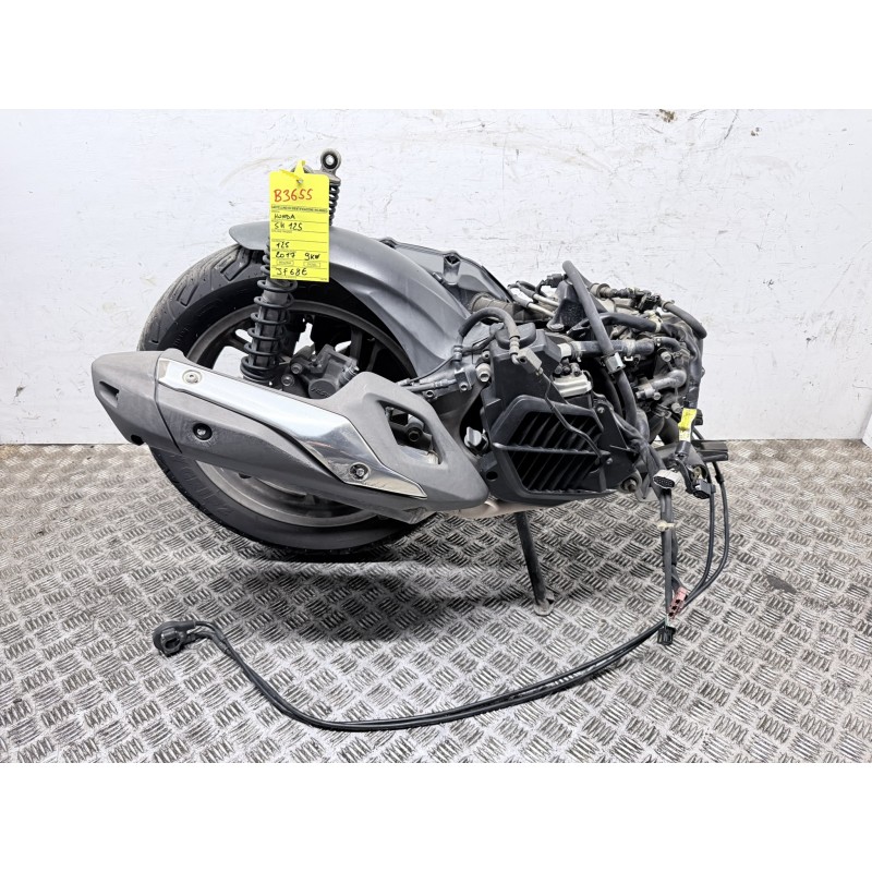 Motore Completo Honda Sh 125I Abs Start Stop Jf68E Con Ruota E Cablaggio  B3655