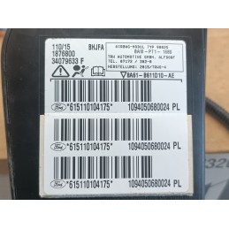Airbag sedile destro passeggero Ford Fiesta MK6 2008 2013 8A61-B611D10-AE  A10689