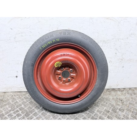 Ruotino Di Scorta Fiat Coupe 20V Turbo 16 Pollici ORIGINALE T125 80 R16  B3656