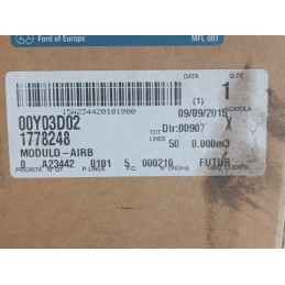 Airbag sedile destro passeggero Ford Fiesta MK6 2008 2013 8A61-B611D10-AE  A10689