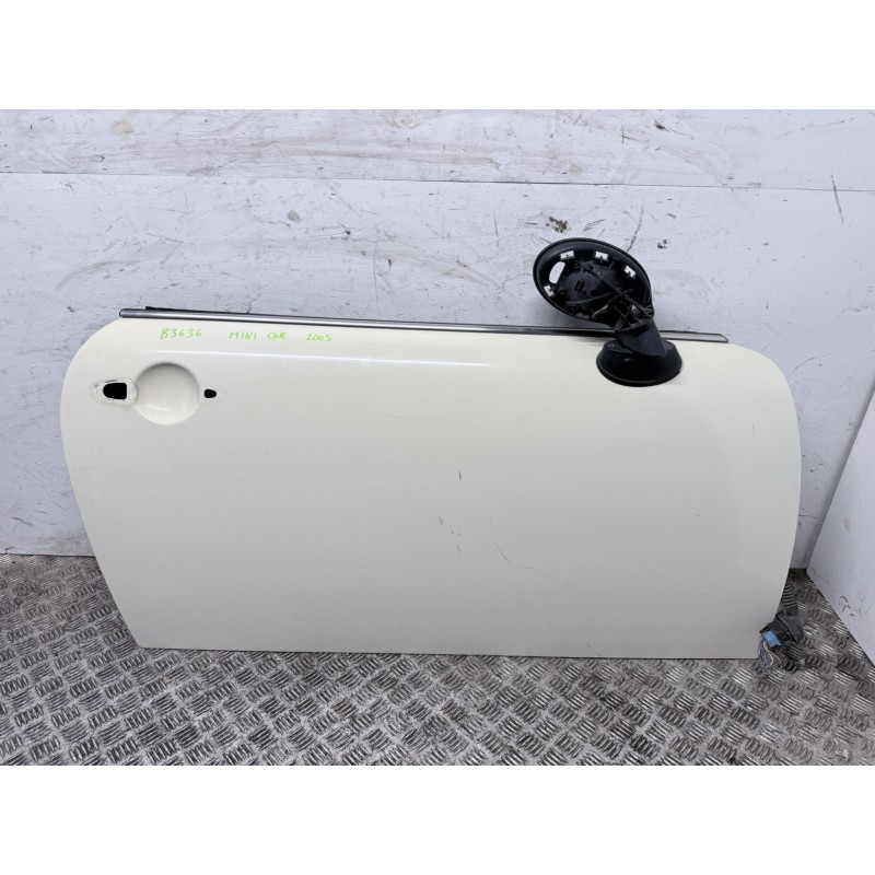 Porta Anteriore Destra Mini Cooper R50 Panna Nuda 41517202912 Usata  B3636