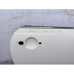 Porta Anteriore Destra Mini Cooper R50 Panna Nuda 41517202912 Usata  B3636