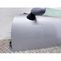 Porta Anteriore Sinistra Mini Cooper R50 Grigio Chiaro 2001 2006 Usata  B3637