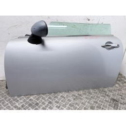 Porta Anteriore Sinistra Mini Cooper R50 Grigio Chiaro 2001 2006 Usata  B3637