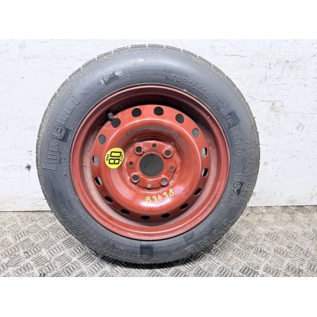 Ruotino Di Scorta Fiat Panda 169 Lancia 13 Pollici 4 Fori Pirelli 135 80 13  b3638