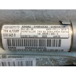 Airbag tendina lato destro tetto Bmw serie 3 E90 85696664603L 2005 2012  A10702
