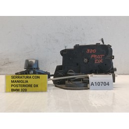 Serratura porta posteriore destra maniglia Bmw serie 3 E90 E91 7060296  A10704