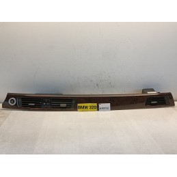 Modanatura centrale cruscotto radica bocchette Bmw serie 3 E90 2005 2012  A10712