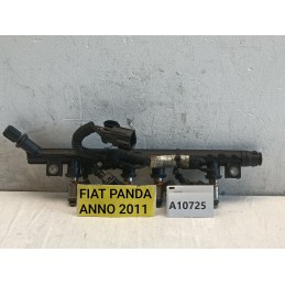 Flauto rampa iniettori Fiat Panda 2 169 1.4 Benz Metano 2004 2012  A10725