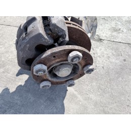 Assale Anteriore Isuzu Nkr K35 Completo Mozzo Fusello Pinza Freni A Disco  CO92