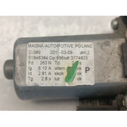 Motorino alzavetro anteriore destro Fiat Panda 2 169 51846384 elettrico  A10736