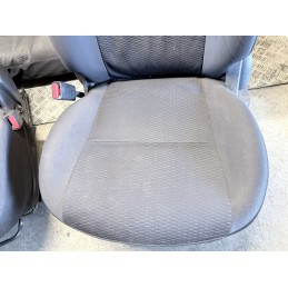 Tappezzeria Completa Nissan Micra K13 Tessuto Nero Buono Stato Usata  B3626