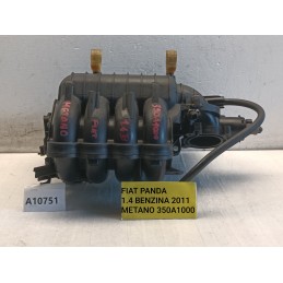 Collettore aspirazione Fiat Panda 2 169 1.4B Metano 350A1000 55231450  A10751