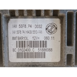 Centralina motore Fiat Panda 2 169 1.4B Metano 350A1000 iaw5sf8p4  A10752