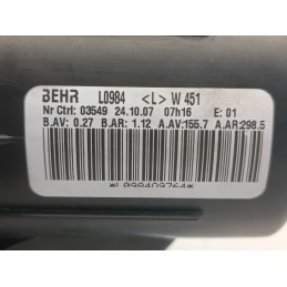 Ventola interna abitacolo aria Smart Fortwo 451 Behr L0984 2007 2014  A10747