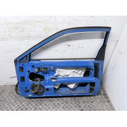 Porta Anteriore Destra Fiat Coupe Blu Sprint 462A Oem 46306798 Usata  B3640