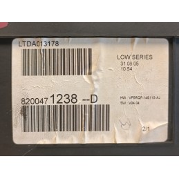 Contachilometri quadro strumenti Renault Clio 3 1.5D K9K 8200471238  A10754