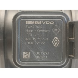 Debimetro flussometro aria Renault Clio 3 III 1.5D 8200358901 K9K  A10755
