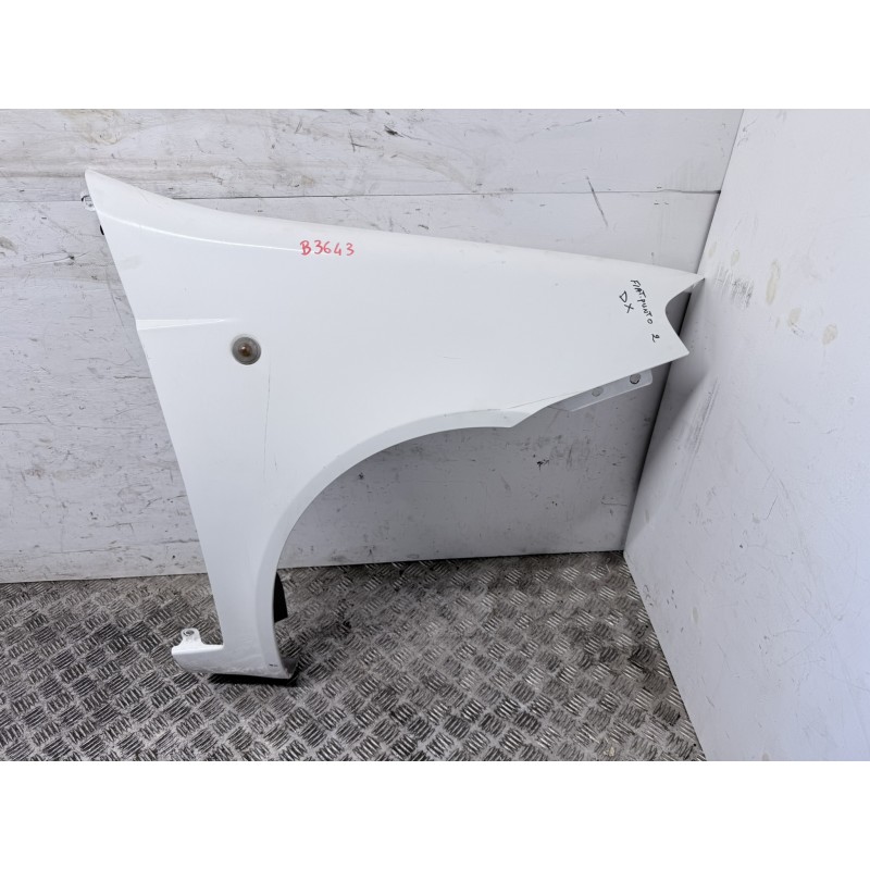 Parafango Anteriore Destro Fiat Punto 188 Restyling 2003 2007 Bianco 249F  B3643
