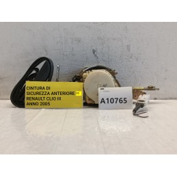 Cintura di sicurezza anteriore destra Renault Clio 3 2005 2008 33056052A  A10765