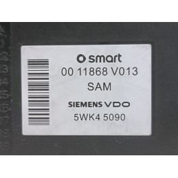 Centralina SAM Smart fortwo 450 800D 5WK45090 0011868V013  A10768