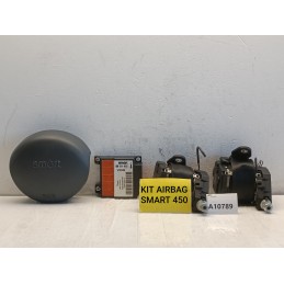 Kit airbag Smart fortwo 450 1998 2007 cinture centralina volante 0001211V012  A10789