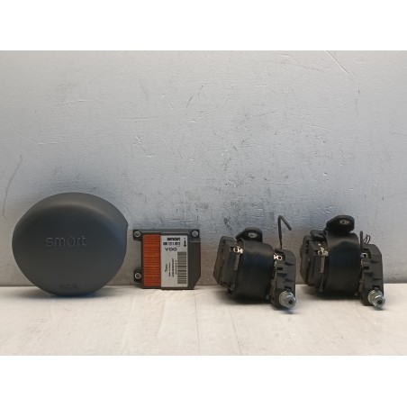 Kit airbag Smart fortwo 450 1998 2007 cinture centralina volante 0001211V012  A10789