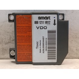 Kit airbag Smart fortwo 450 1998 2007 cinture centralina volante 0001211V012  A10789