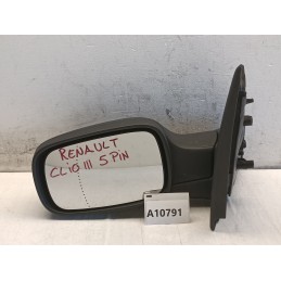 Specchietto retrovisore sinistro Renault Clio 3 III 5 Pin elettrico 2004 2008  A10791 Specchietto retrovisore sinistro Renault Clio 3 III 5 Pin elettrico 2004 2008  A10791
