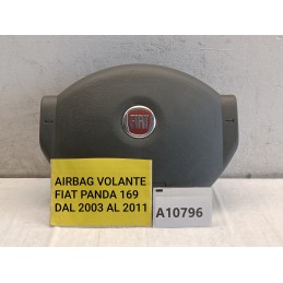 Airbag volante Fiat Panda 2 169 logo rosso 735460952 2003 2012  A10796