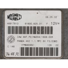 Centralina motore Fiat Panda 141 46817813 iaw4afp2 1.1B 1986 2003  A10807