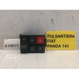 Pulsantiera multifunzione emergenza luci Fiat Panda 141 1991 2003  A10811