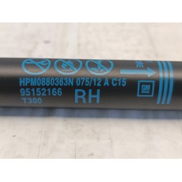 Pistoncini portellone posteriore Chevrolet Aveo 2 T300 95152165 95152166  A10832