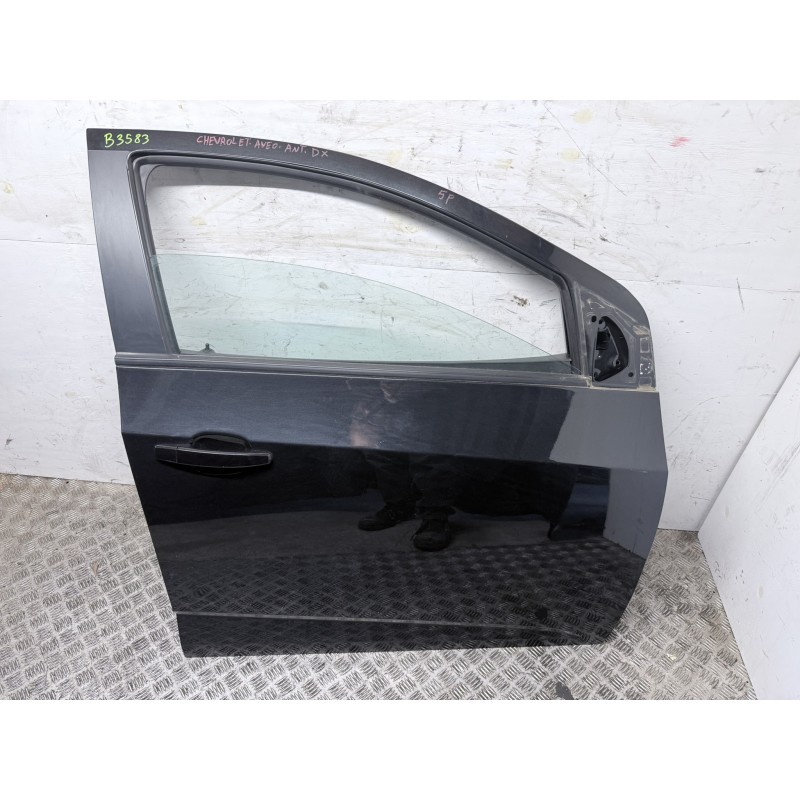 Porta Anteriore Destra Chevrolet Aveo T300 5 Porte Nera 2011 in poi  b3583