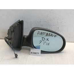Specchietto retrovisore destro Fiat Bravo 7 Pin 2007 2013 Elettrico  A10877