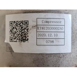 Compressore aria condizionata Piaggio Porter NP6 1.5B ET812030002A0  A10917