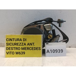 Cintura di sicurezza anteriore destra Mercedes Vito W639 2003 2013  A10939