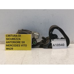 Cintura di sicurezza anteriore sinistra Mercedes Vito W639 2003 2013  A10940