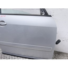 Porta Anteriore Destra Audi A2 Completa Colore Grigio Chiaro 2000 2005  B3728