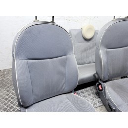 Tappezzeria Sedili Fiat 500 3 Porte Tessuto Chiaro Beige Dal 2007 In Poi  B3729