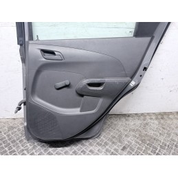 Porta Posteriore Destra Chevrolet Aveo Seconda Serie Grigio Scuro  B3719