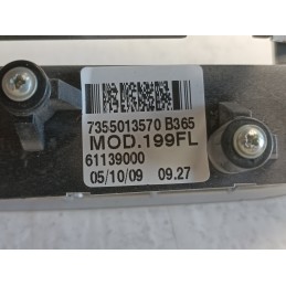 Pulsantiera multifunzione cornice autoradio Fiat Punto Evo 7355013570  A10971