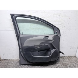 Porta Anteriore Sinistra Chevrolet Aveo T300 5 Porte Grigia Usata  B3720