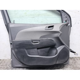Porta Anteriore Sinistra Chevrolet Aveo T300 5 Porte Grigia Usata  B3720