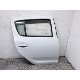 Porta Posteriore Destra Dacia Sandero Seconda Serie Bianca 2012 2021  B3747