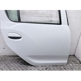 Porta Posteriore Destra Dacia Sandero Seconda Serie Bianca 2012 2021  B3747